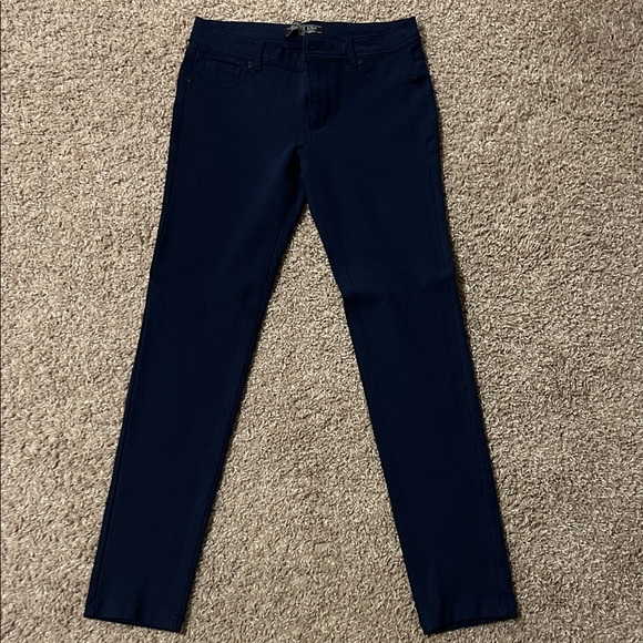 Active USA Pants - Active USA Dark Blue Straight Leg Pants